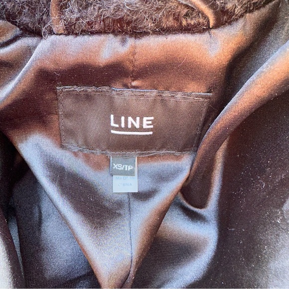 NWT Line The Label Emile Faux Shearling Coat - Picture 9 of 9